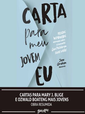 cover image of Cartas para Mary J. Blige e Ozwald Boateng mais jovens